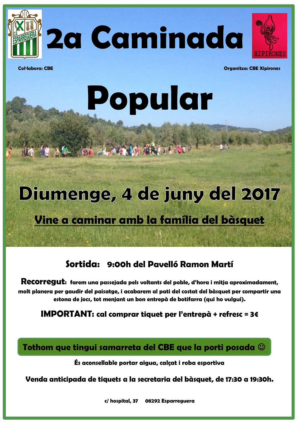 2a Caminada Popular Veteranes del CB Esparreguera