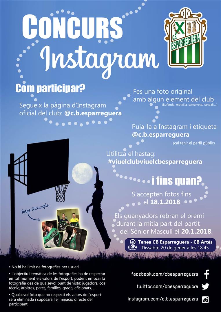 Concurs instagram del club: #viuelclubviuelcbesparreguera
