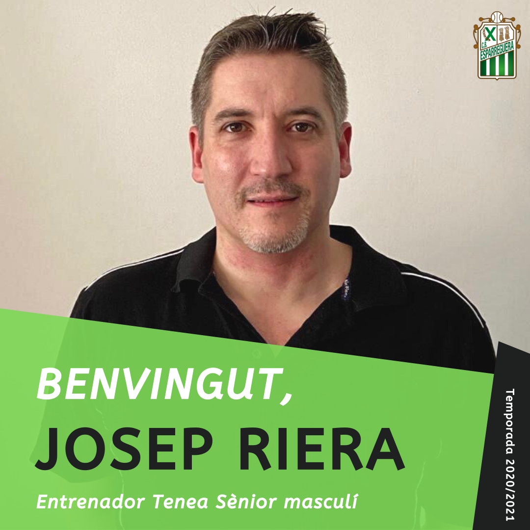 Josep Riera, nou entrenador del Tenea CB Esparreguera