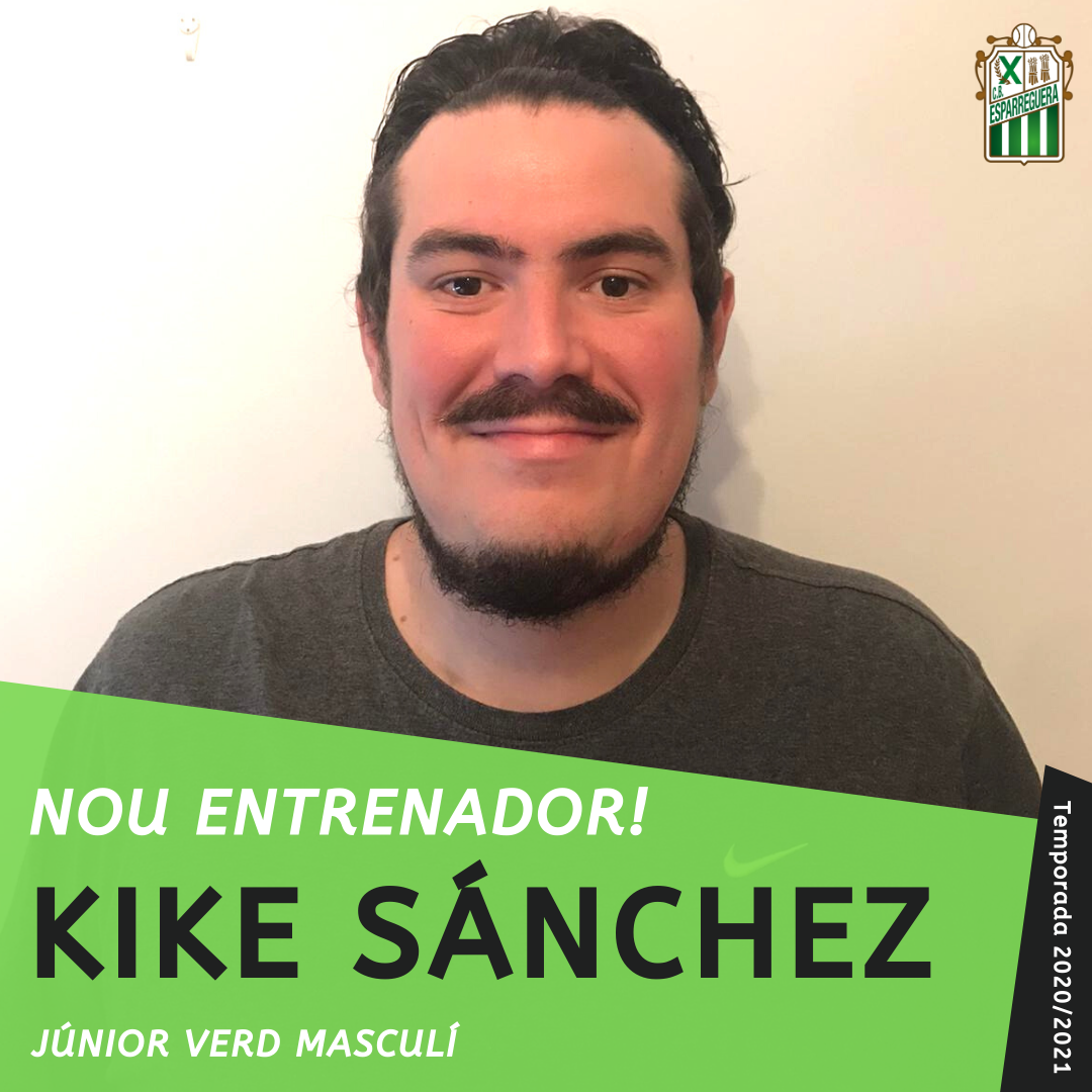 Kike Sánchez nou entrenador del Júnior Verd masculí