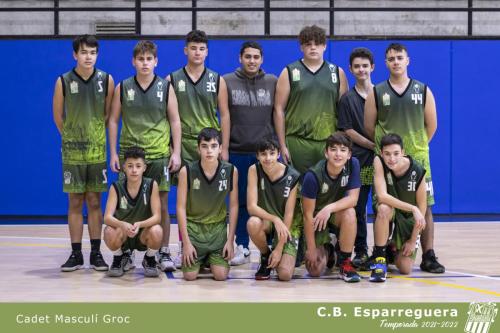 cadet masculi groc