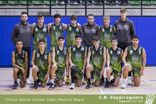 unzeta cadet masc negre